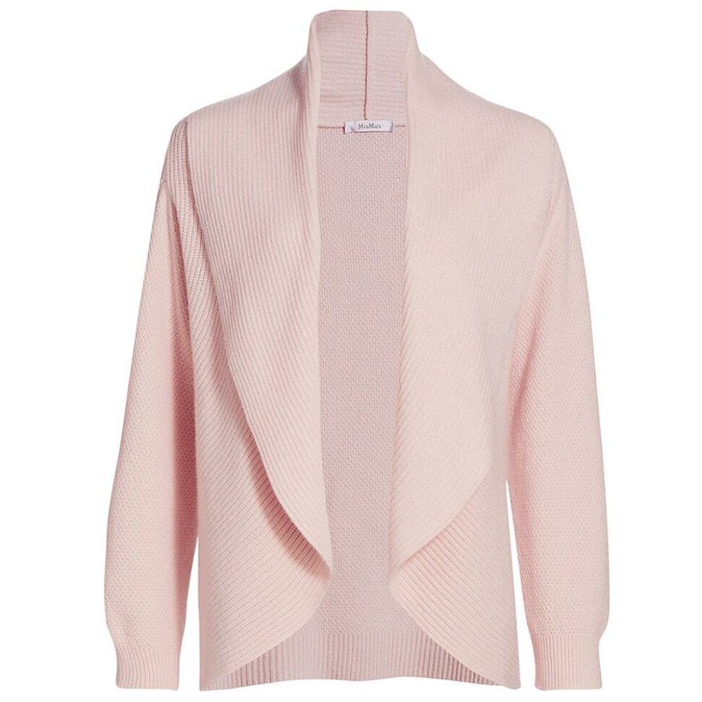 Max Mara Rollio Shawl Collar Cashmere Cardigan